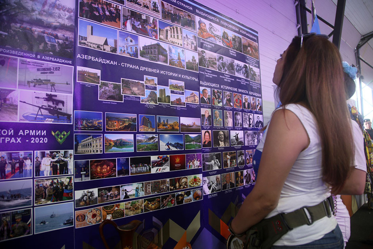 The exposition of Azerbaijan in the "International Army Games-2022" competitions is being watched with interest