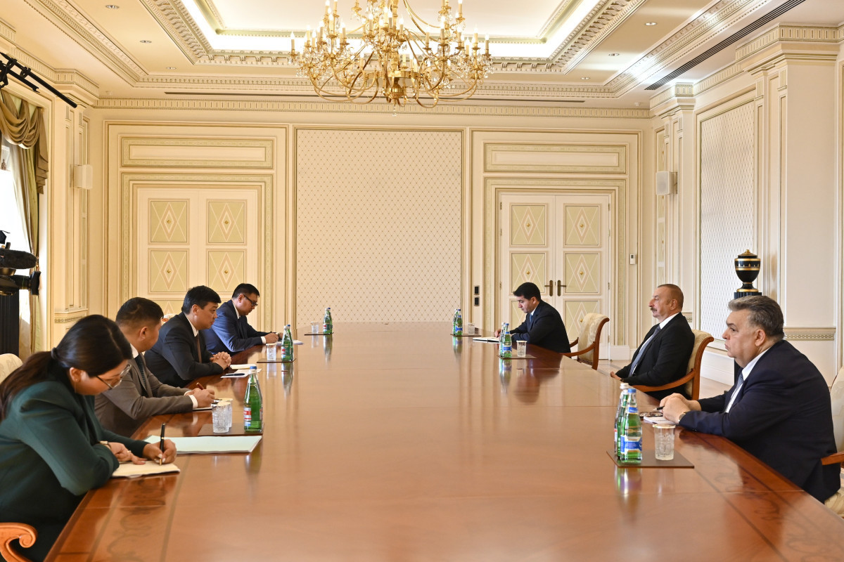 President Ilham Aliyev received Deputy Chairman of Kyrgyzstan's Cabinet of Ministers