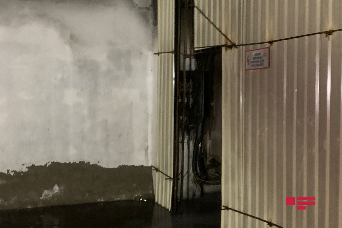 Xırdalanda binanın qarajında tüstülənmə baş verib - FOTO 