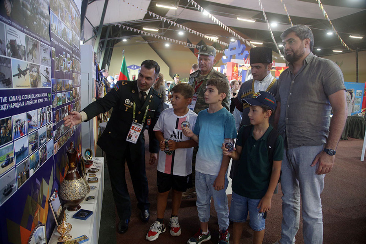 Azerbaijani pavilion at the “International Army Games-2022” arouses great interest-<span class="red_color">PHOTO