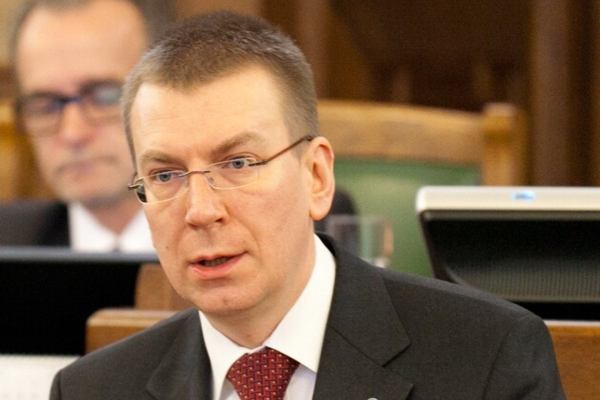 министр иностранных дел Латвии Эдгар Ринкевич