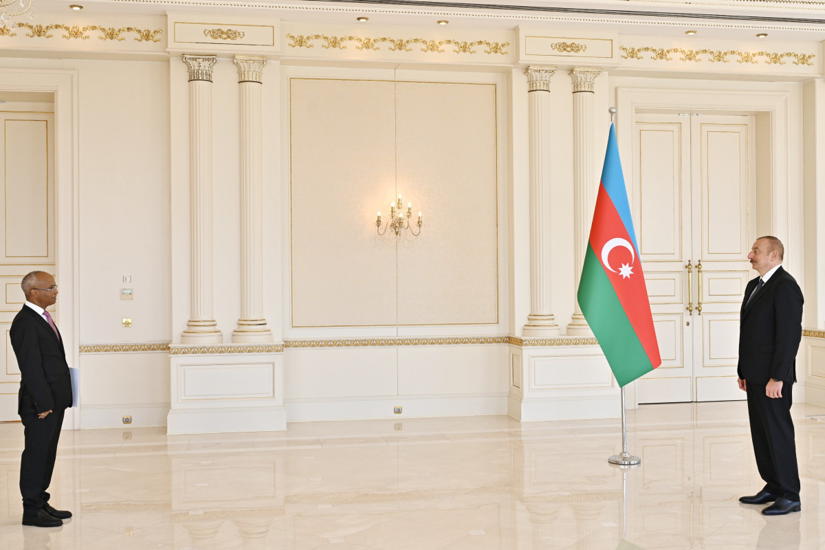 Президент Ильхам Алиев принял верительные грамоты нового посла Эфиопии-<span class="red_color">ОБНОВЛЕНО