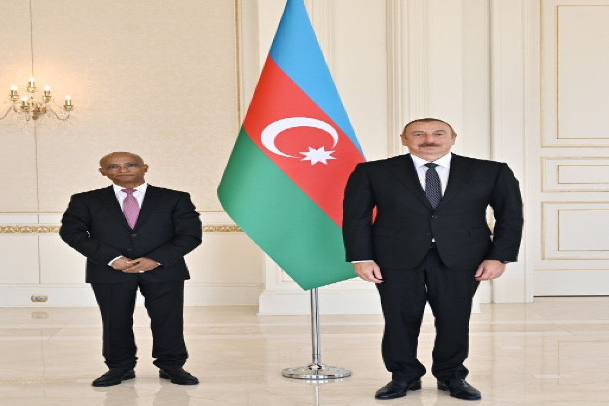 President Ilham Aliyev received credentials of the newly appointed ambassador of Ethiopia