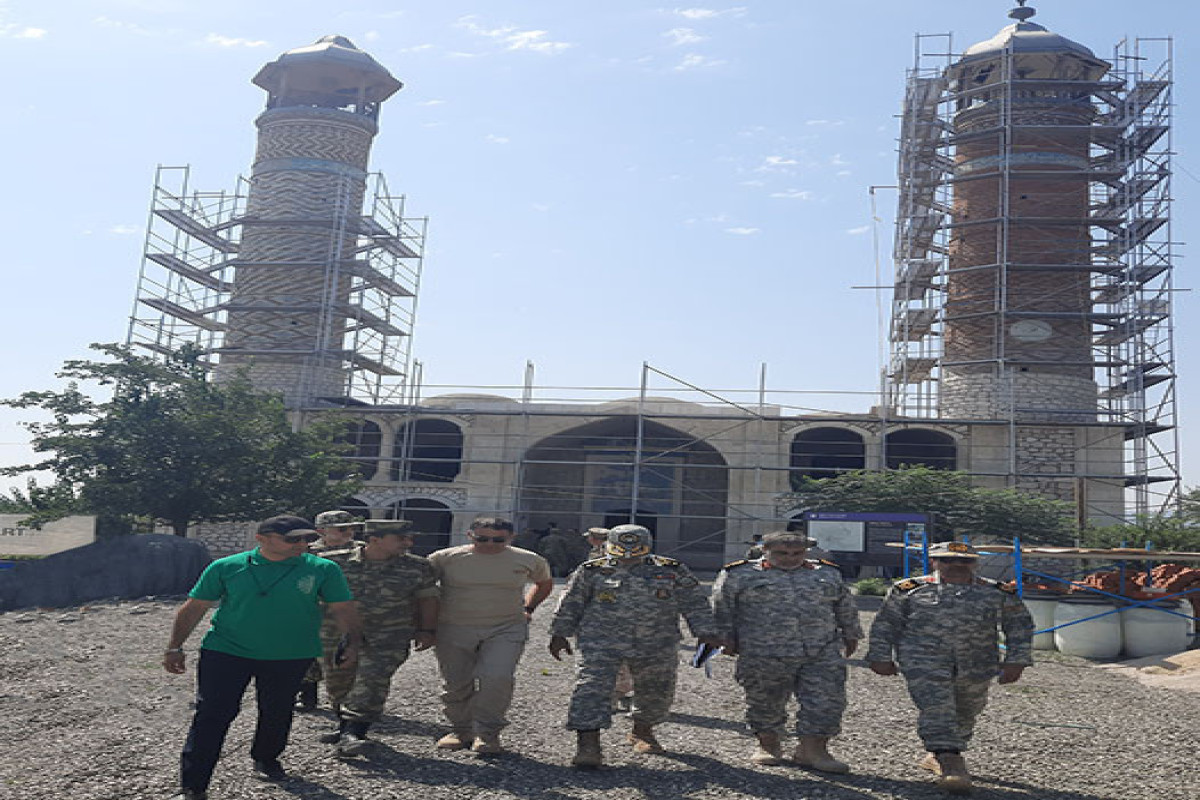 Iranian military delegation visits Agdam-PHOTO 