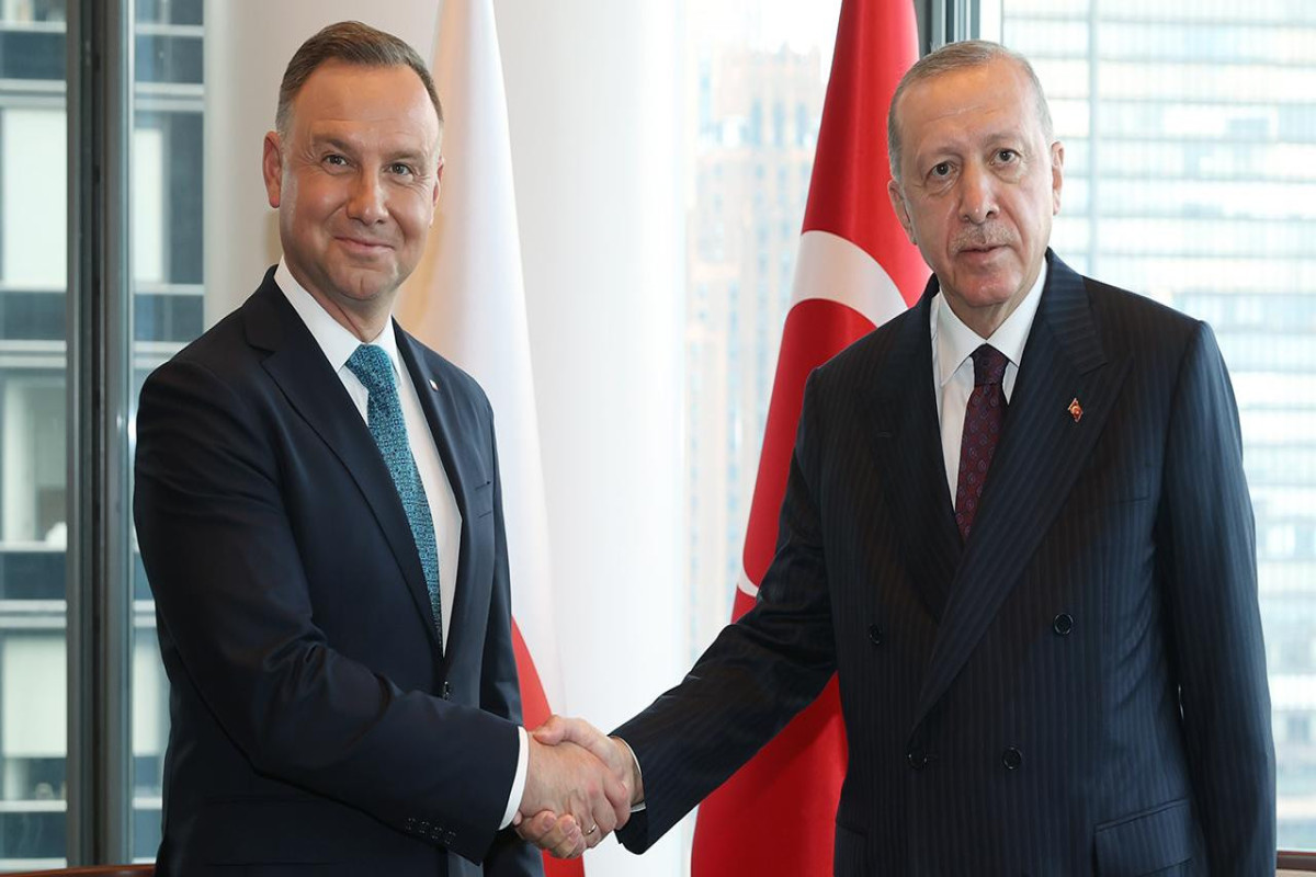 Andrzej Duda, Polish President and Recep Tayyip Erdogan, Turkish President