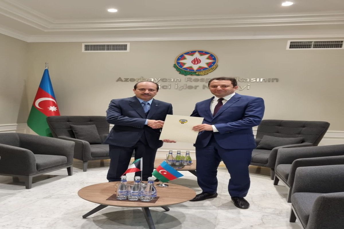 В МИД состоялась встреча с новым послом Кувейта в Азербайджане-ФОТО 