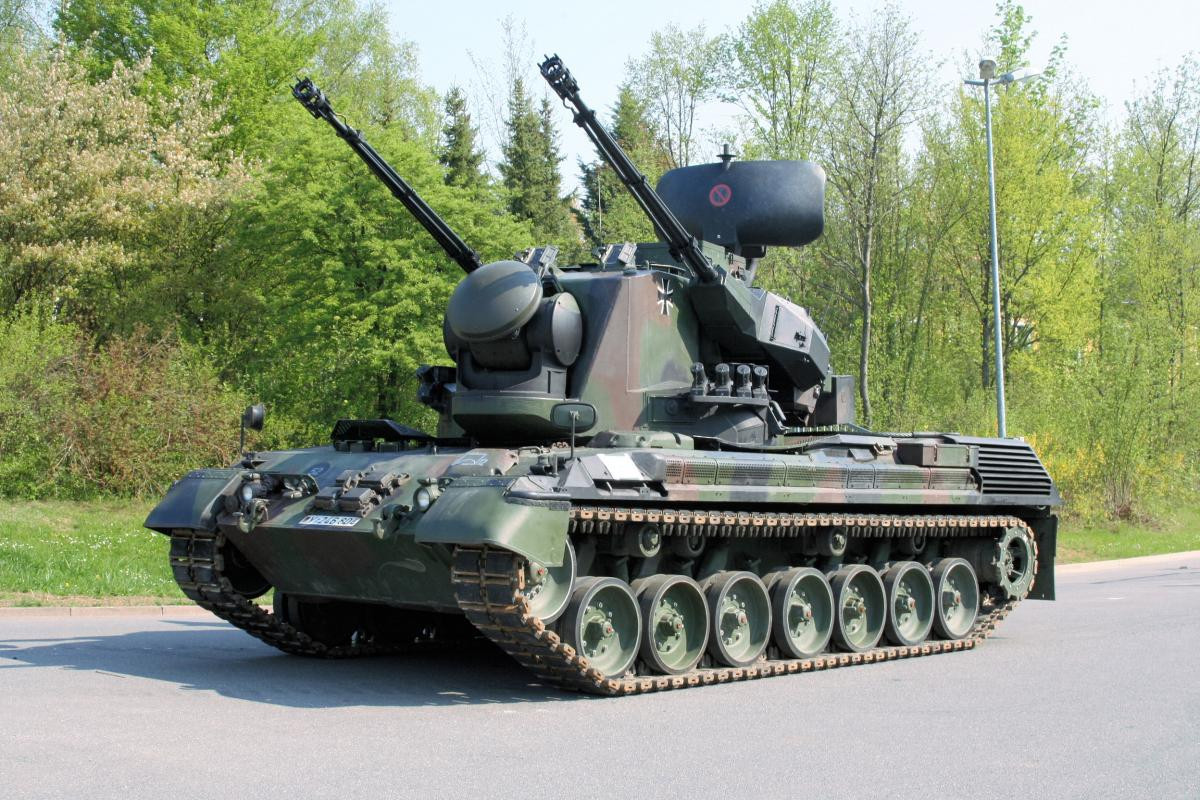Германия передала Украине самоходные артиллерийские установки