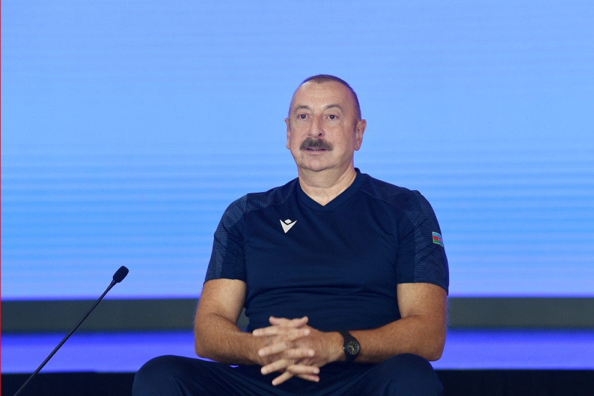 Prezident İlham Əliyev: "Azərbaycan idmançıları öz gücü ilə seçilən idmançılardır"