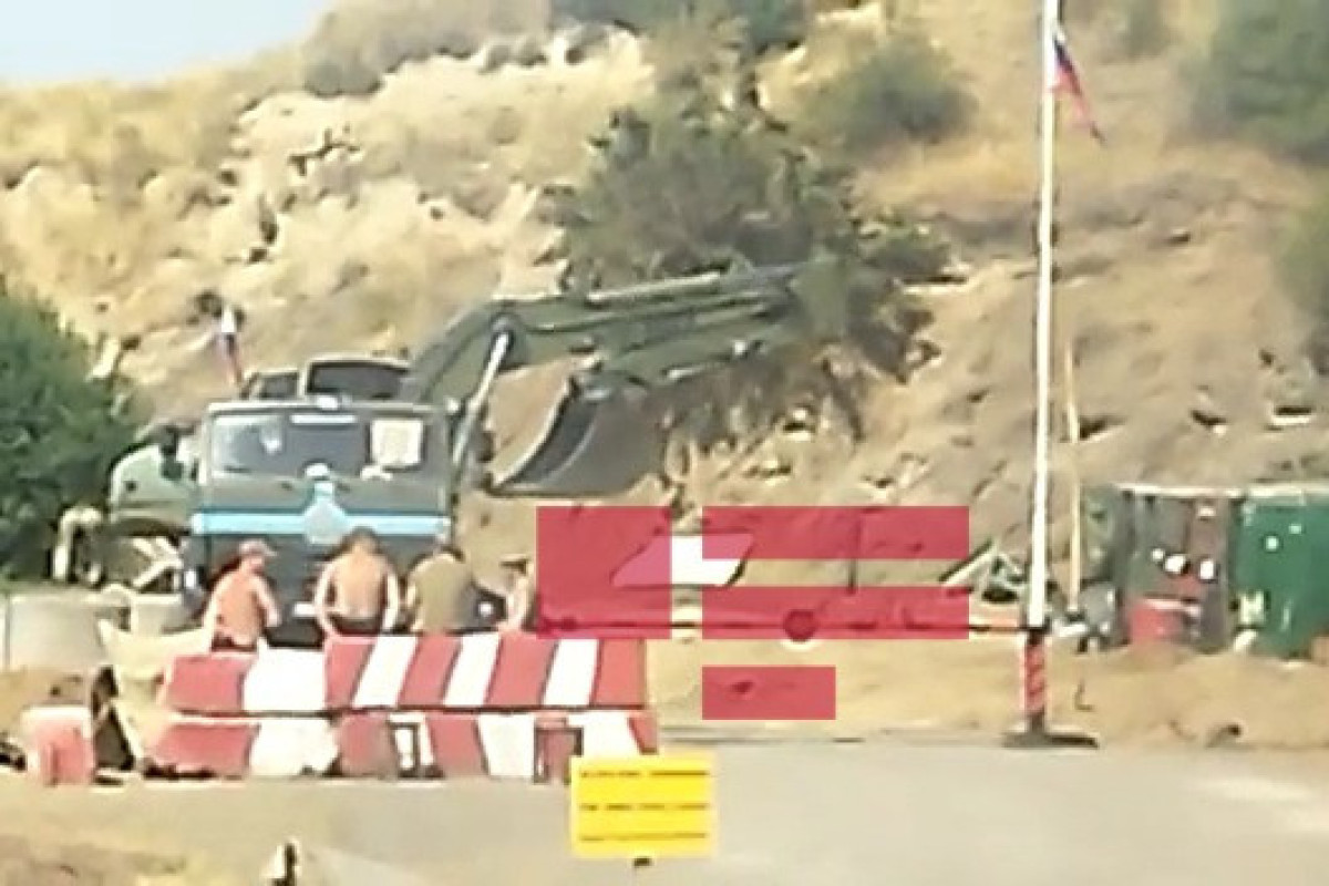 Posts of Russian peacekeepers in the Lachin corridor are being dismantled: They are moving to new road-PHOTO -VIDEO 