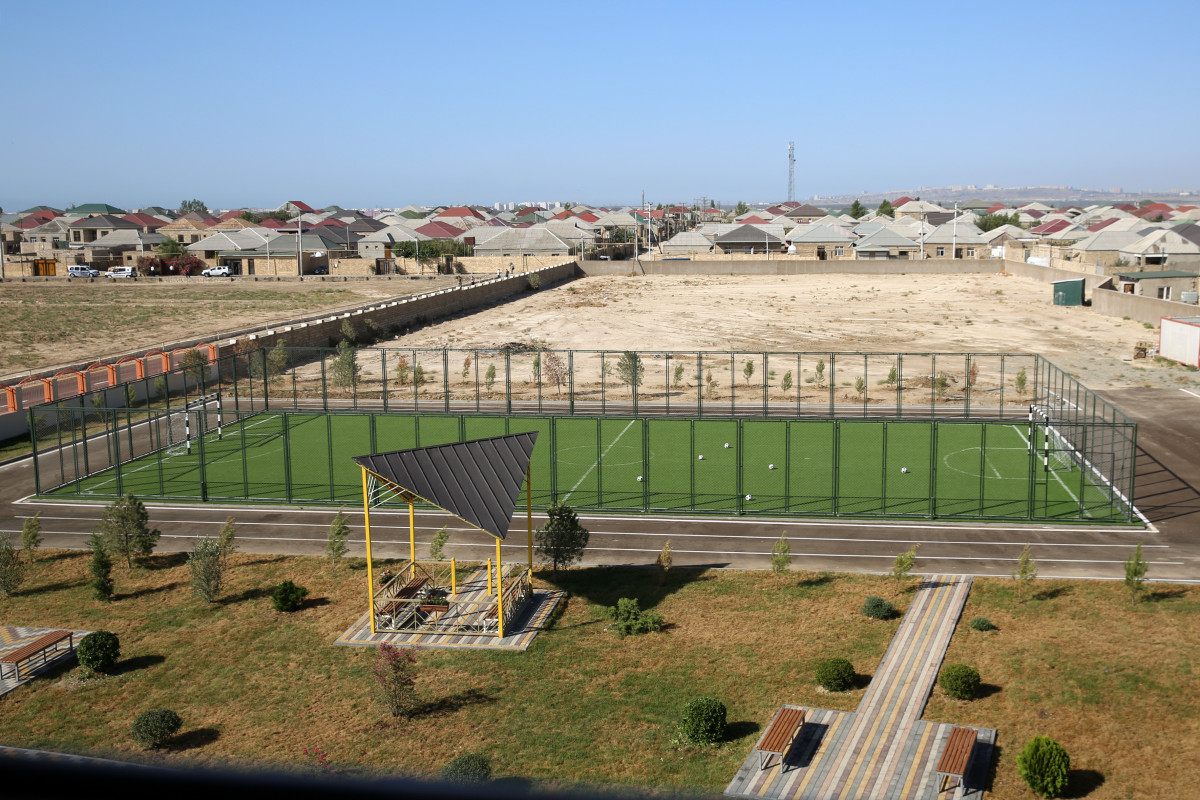 Mehriban Əliyeva Binədə orta məktəb binasının, Qaraçuxurda körpələr evi-uşaq bağçasının açılışlarında iştirak edib - FOTO 