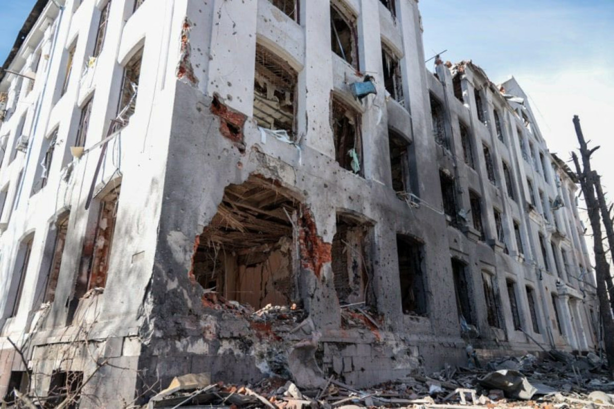 Rusiya qüvvələri Xarkovun mərkəzinə zərbələr endirib, ölənlər var