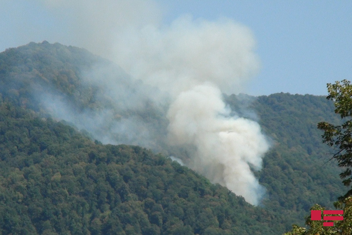 Пожар в Загатале