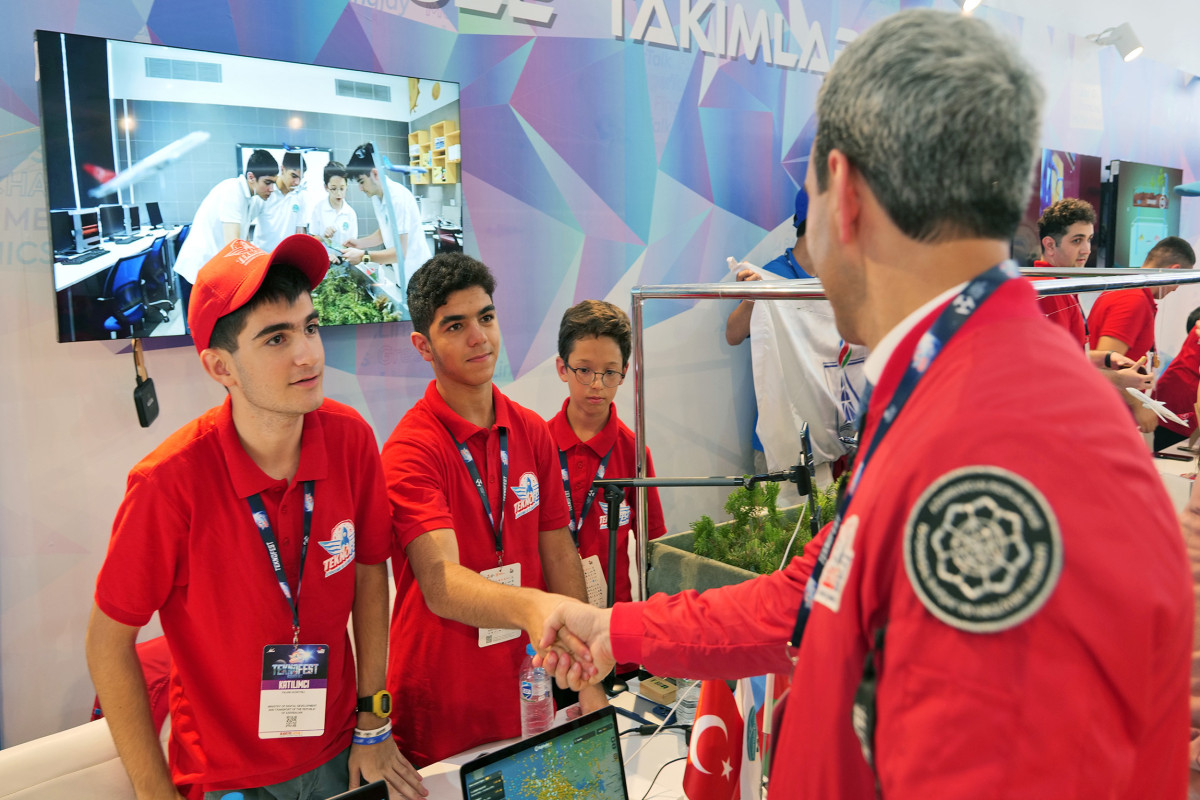 Азербайджан представлен на «Teknofest-2022» национальным павильоном