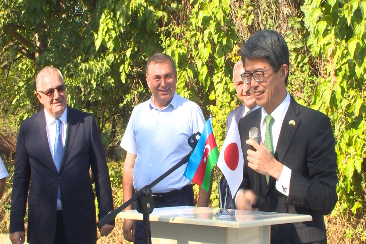 Посол Японии посетил Агдам