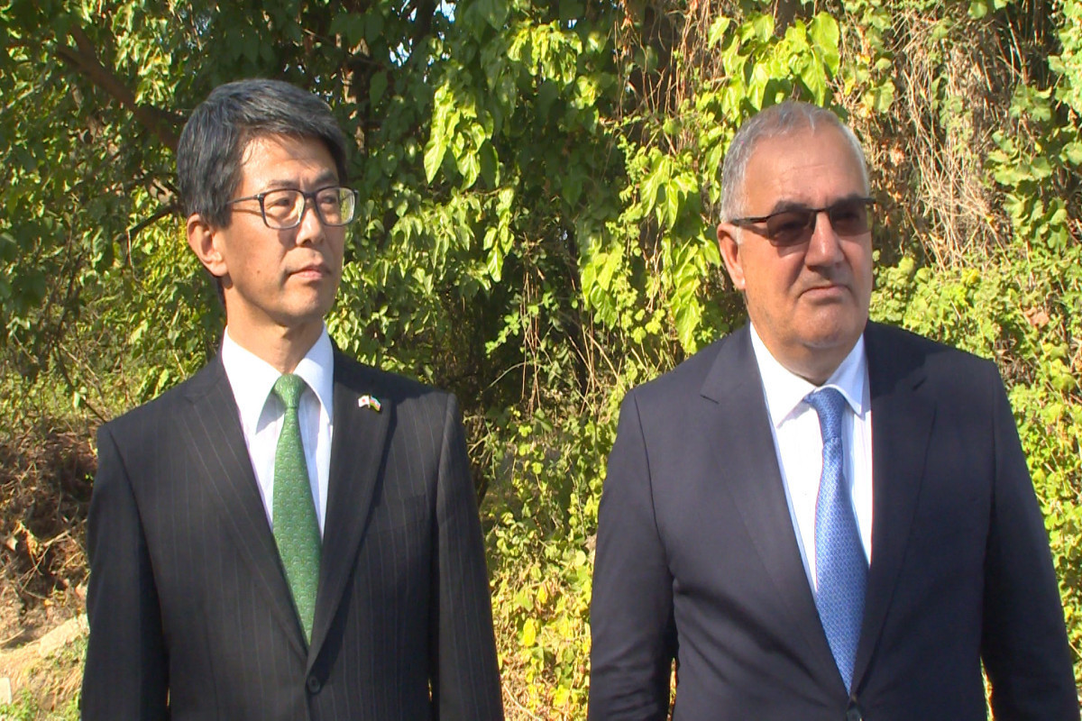 Посол Японии посетил Агдам