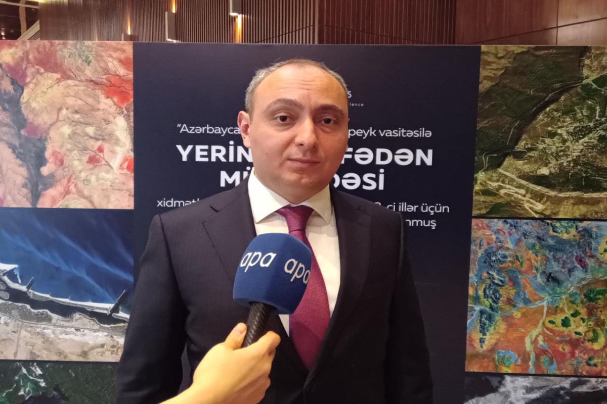 Sameddin Asadov, chairman of Azerbaijan Space Agency
