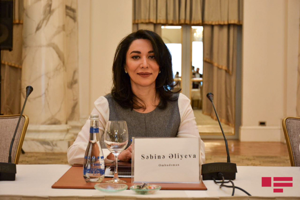 Sabina Aliyeva, the Commissioner for Human Rights (Ombudsman) of the Republic of Azerbaijan