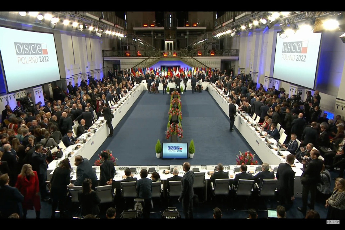 29th OSCE Ministerial Council kicked off