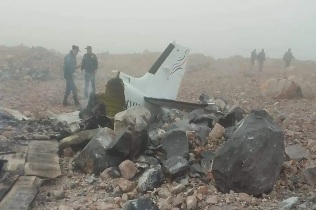 При крушении самолета в Армении погибли граждане России