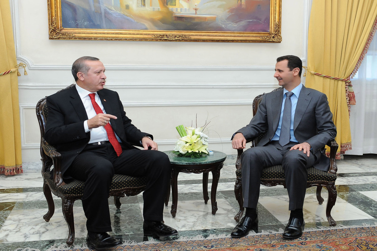 Recep Tayyip Erdogan, Turkish President and Bashar Assad, Syrian President