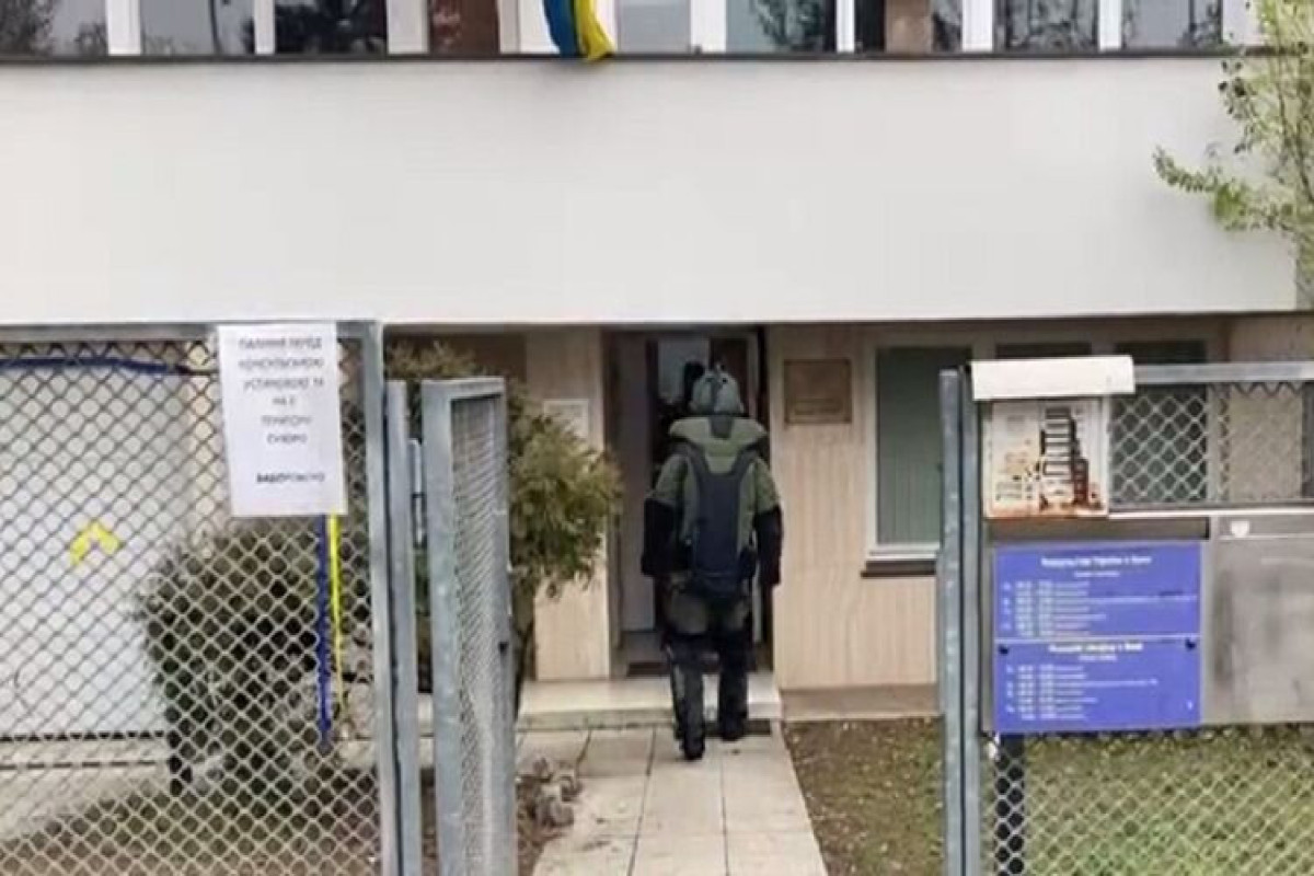 Suspicious package founde at Ukraine consulate in Brno, Czech Republic