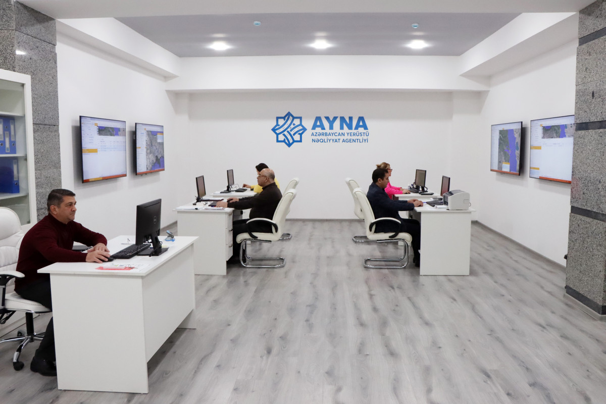 AYNA-nın Sərnişin Daşımalarının Monitorinq Mərkəzi istifadəyə verilib