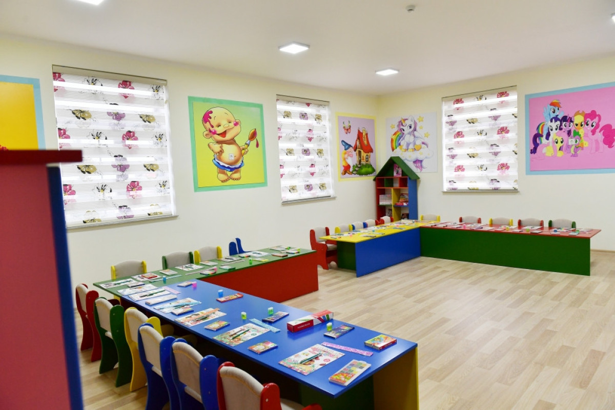 Orphanage-kindergarten constructed on initiative of Heydar Aliyev Foundation was commissioned in Oghuz-UPDATED 