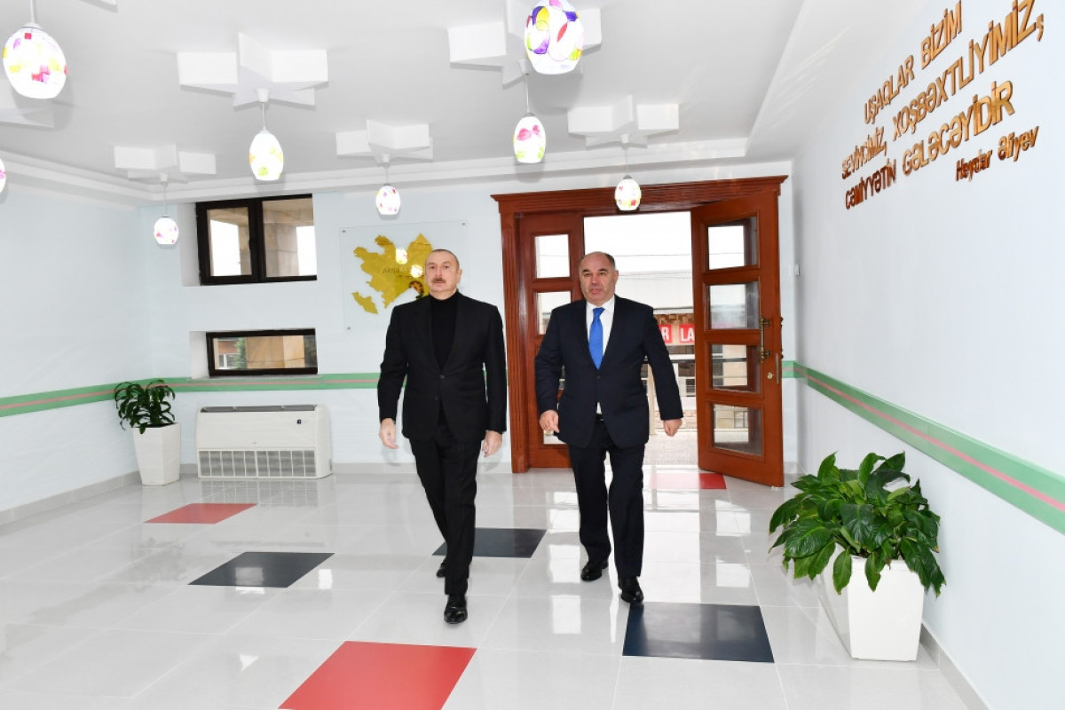 Orphanage-kindergarten constructed on initiative of Heydar Aliyev Foundation was commissioned in Oghuz-<span class="red_color">UPDATED