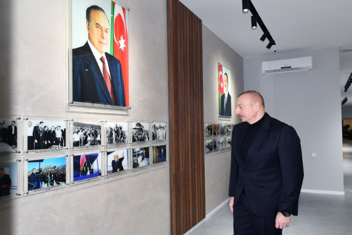 President Ilham Aliyev viewed conditions created in new administrative building of Shaki City Executive Authority-UPDATED 