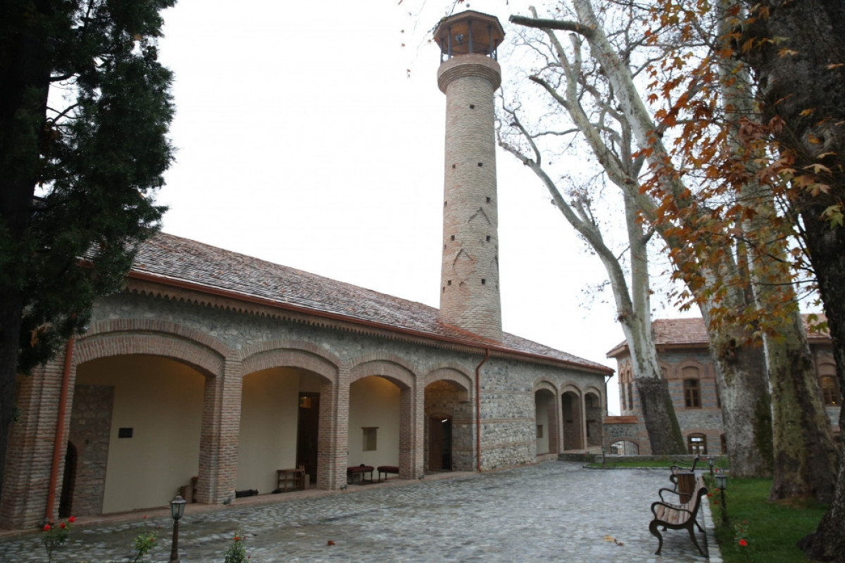 Shaki Khan’s mosque complex was restored by Heydar Aliyev Foundation-UPDATED-1 