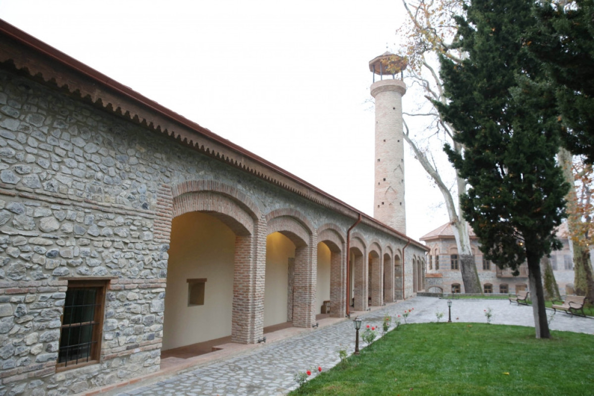 Фондом Гейдара Алиева восстановлен комплекс Шекинской ханской мечети-ОБНОВЛЕНО -ФОТО 