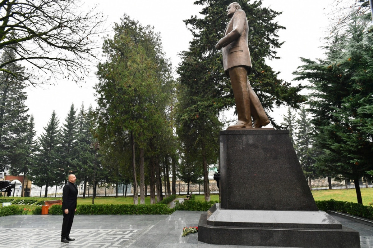 President Ilham Aliyev paid visit to Oghuz district