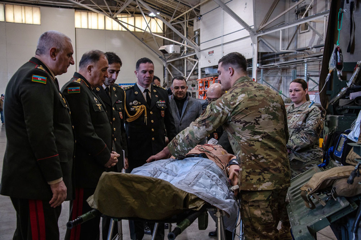 The Chief of the General Staff of the Azerbaijan Army visited the Will Rogers Oklahoma Air National Guard Base-PHOTO 
