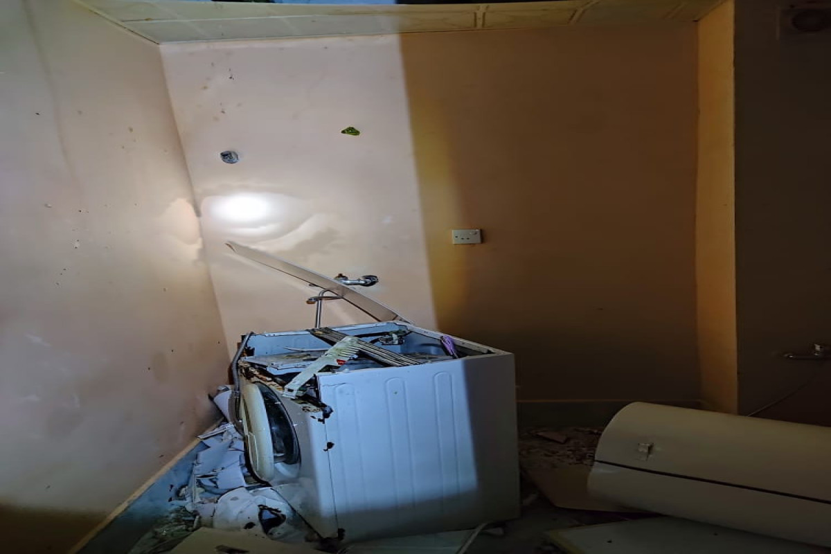 В Хырдалане произошел взрыв в многоэтажном жилом доме