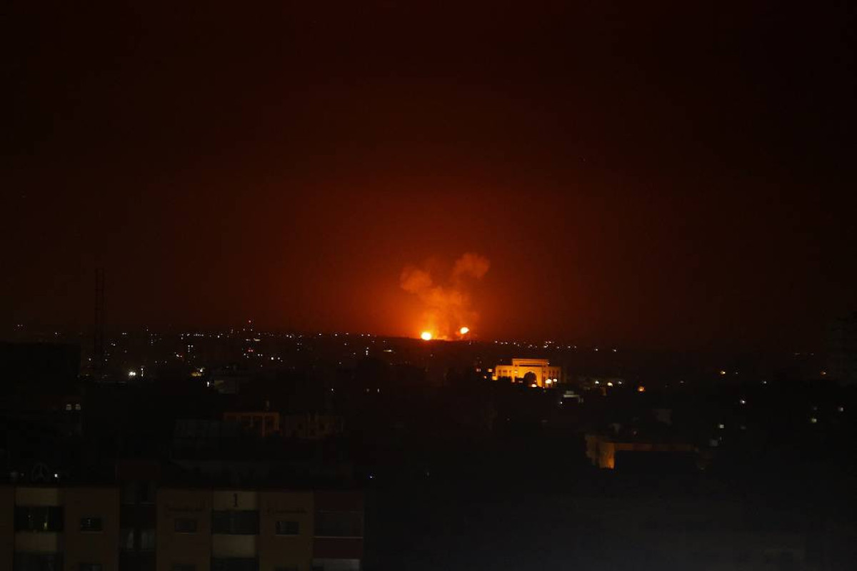 Israeli Forces strike targets in Gaza