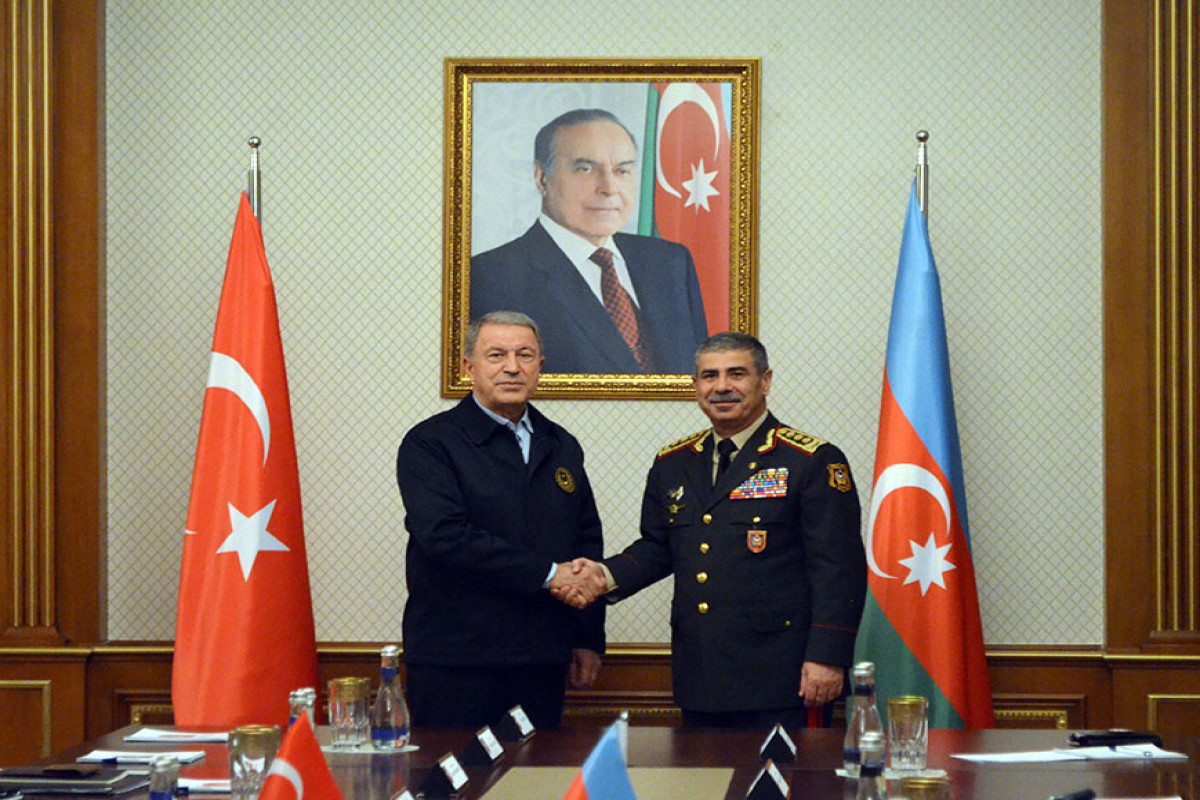 Azerbaijan Defense Minister met with the Turkish National Defense Minister-VIDEO 