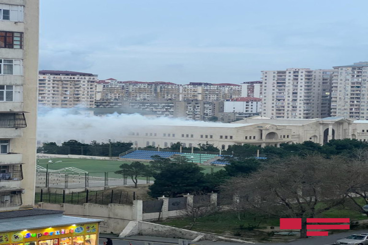 Fire at Azerbaijan