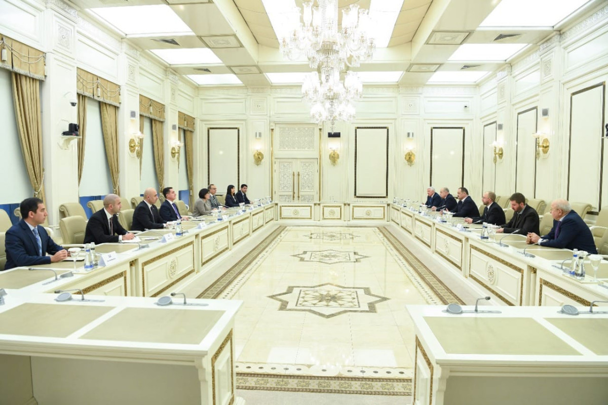 Chair of Azerbaijani Parliament meets head of the Republic of Dagestan