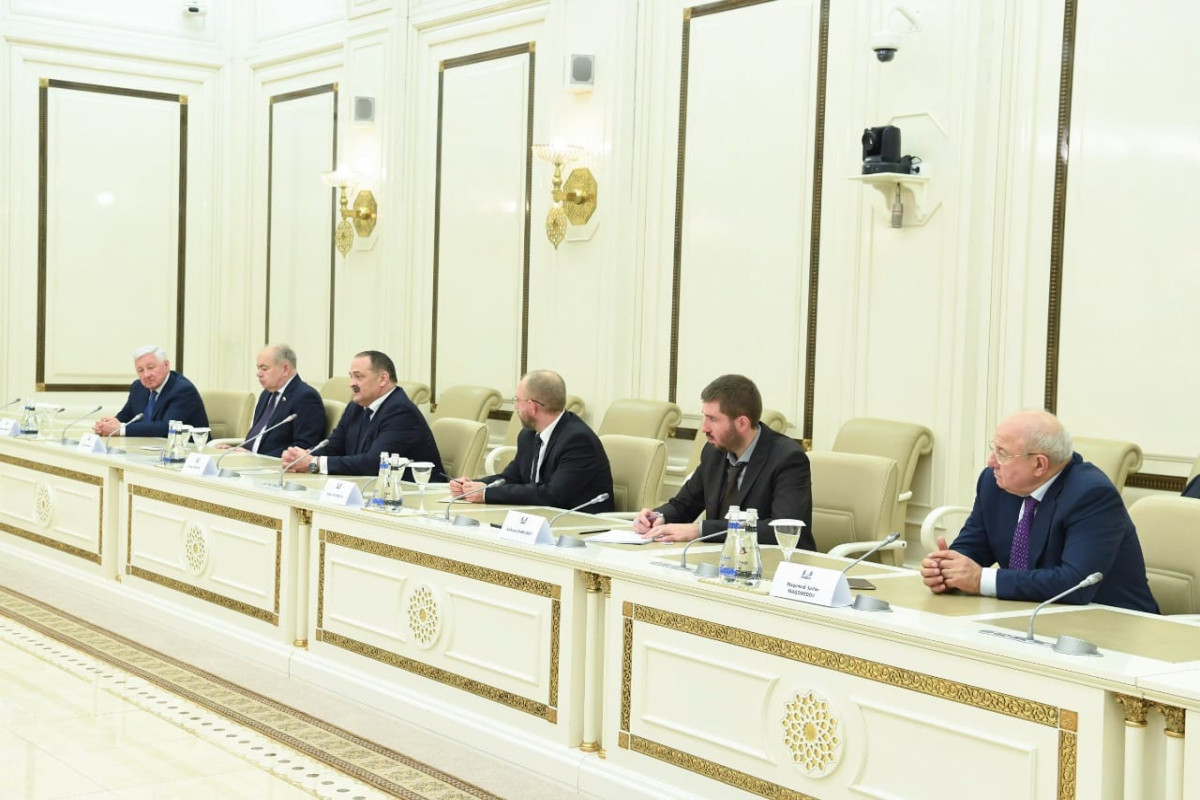 Сахиба Гафарова встретилась с главой Дагестана