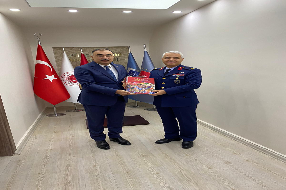 Azerbaijani Ambassador visited the first unmanned aerial vehicle of Turkish Air Force-PHOTO 