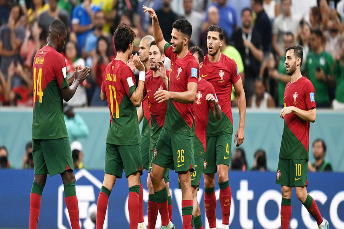 Португалия разгромила Швейцарию со счетом 6:1 и вышла в 1/4 финала