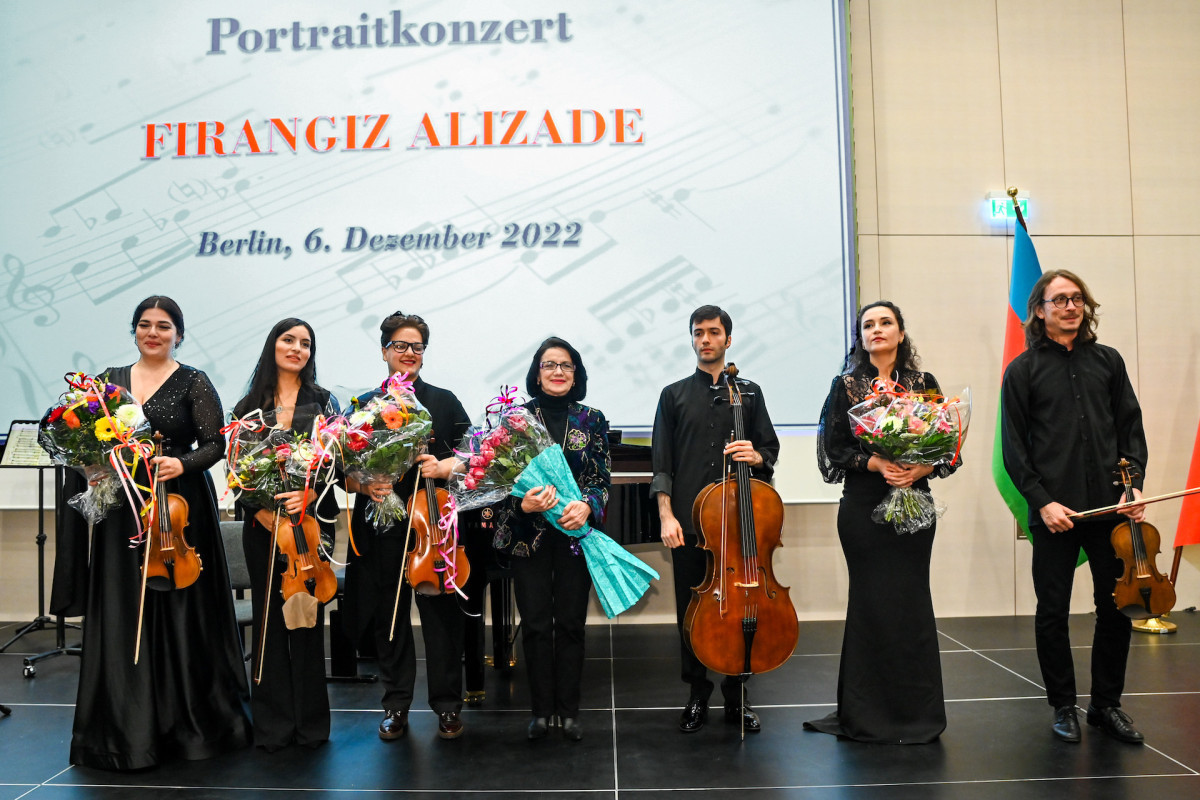 В Берлине прошел юбилейный концерт Фирангиз Ализаде-ФОТО 