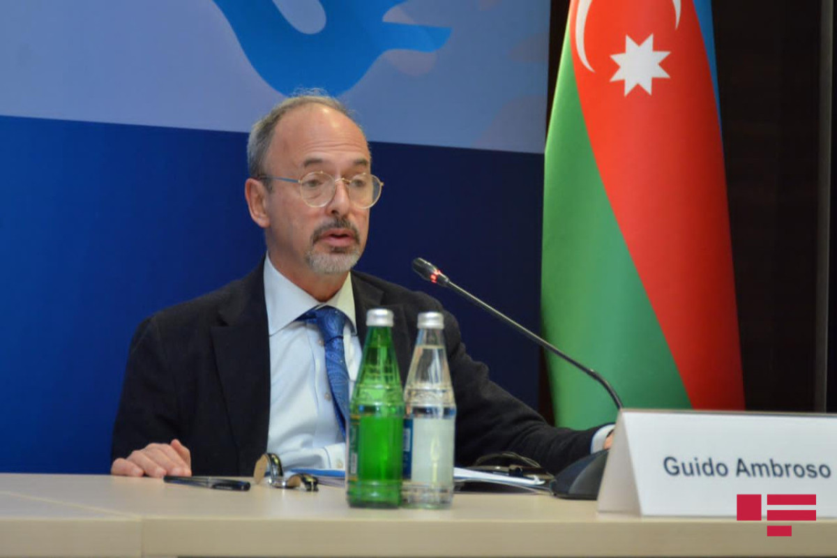 Guido Ambrosio, the head of the Azerbaijan Delegation of the UN High Commissioner for Refugees