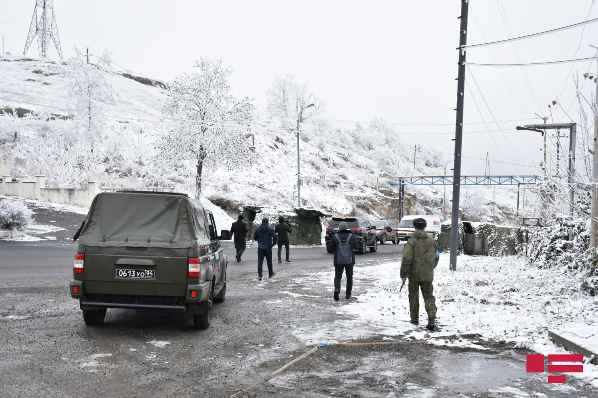 Negotiations between monitoring group that will investigate the illegal exploitation of natural resources and Russian peacekeepers ended in Khojaly-PHOTO -UPDATED-1 