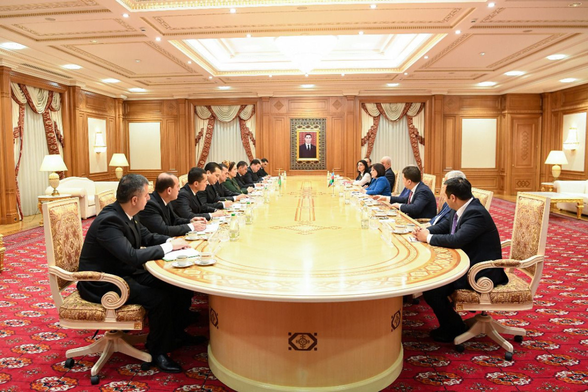 Спикер азербайджанского парламента находится с официальным визитом в Туркменистане-ФОТО 