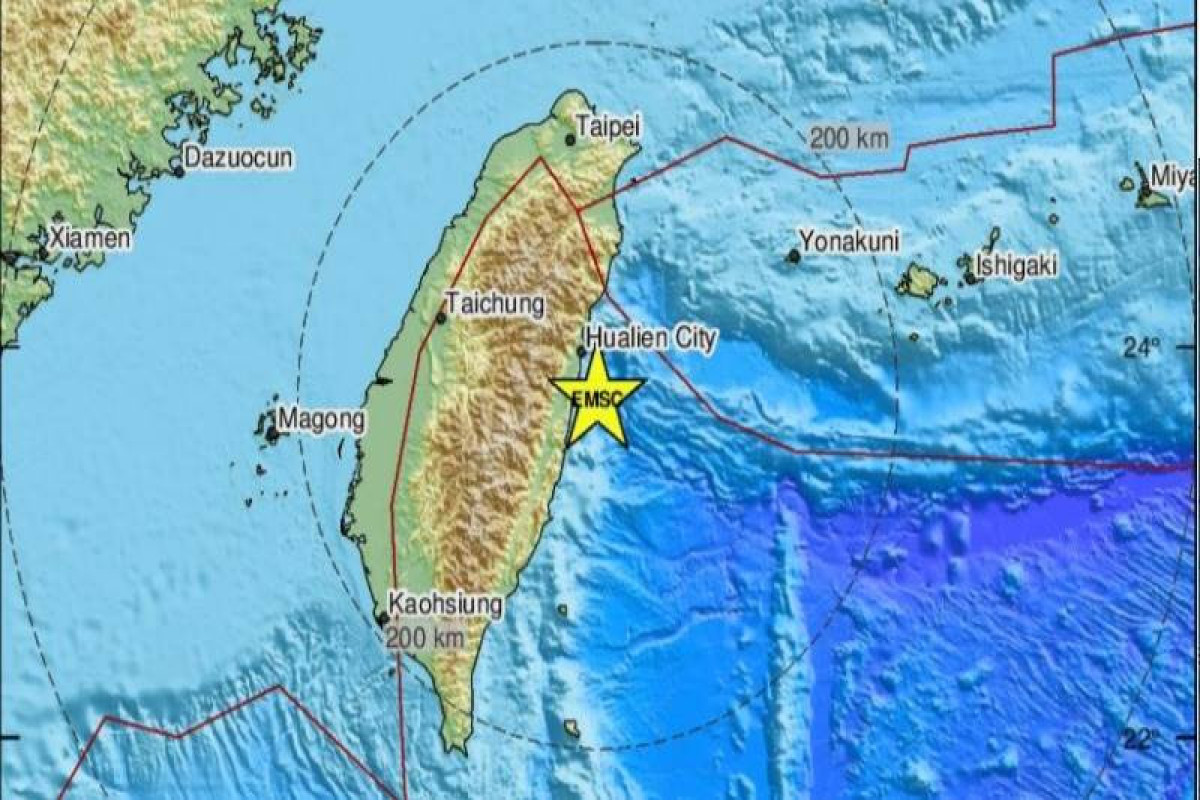 5.3-magnitude quake hits off Taiwanese coast