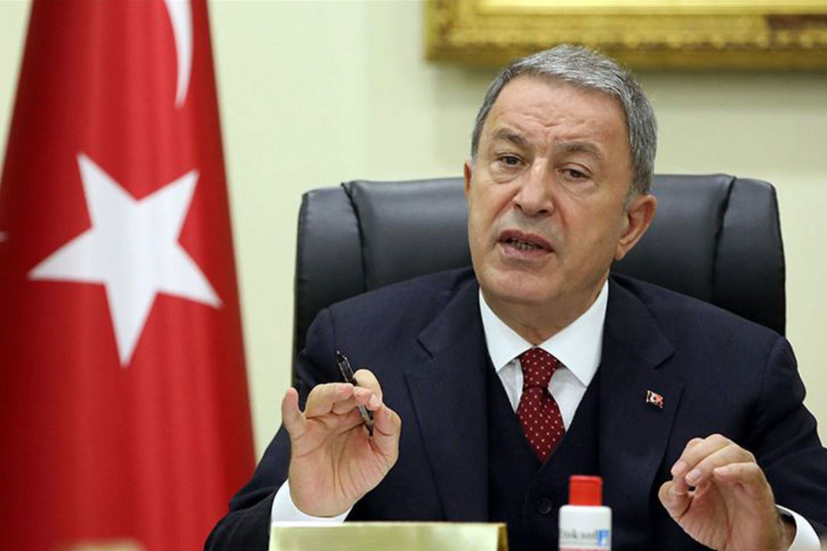 Turkish National Defense Minister Hulusi Akar