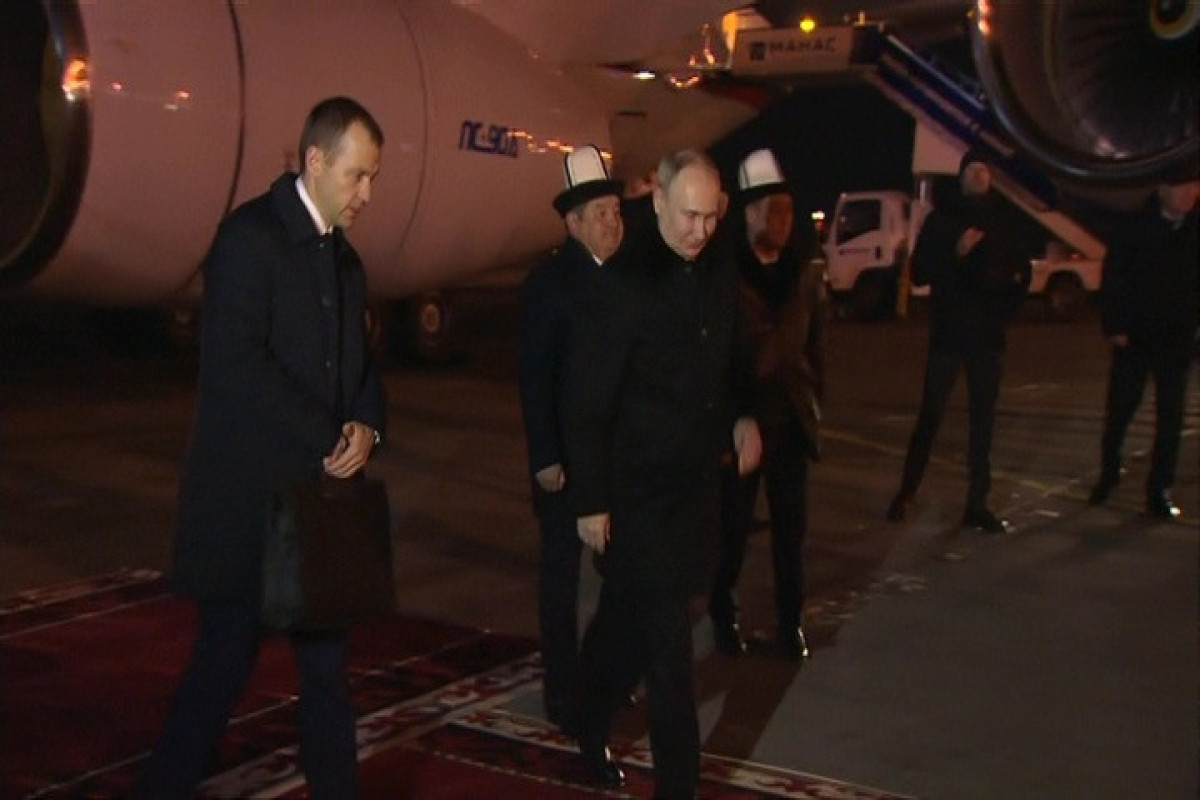 Vladimir Putin visits Bishkek