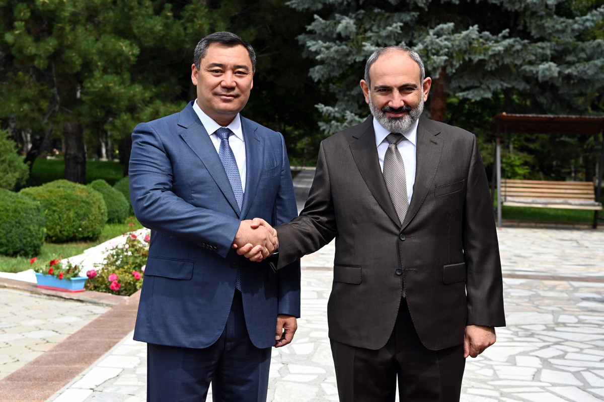 Prime Minister of Armenia has arrived in Bishkek for Eurasian Economic Union Summit