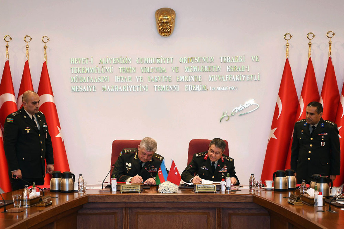 Завершилось заседание азербайджано-турецкого военного диалога высокого уровня
